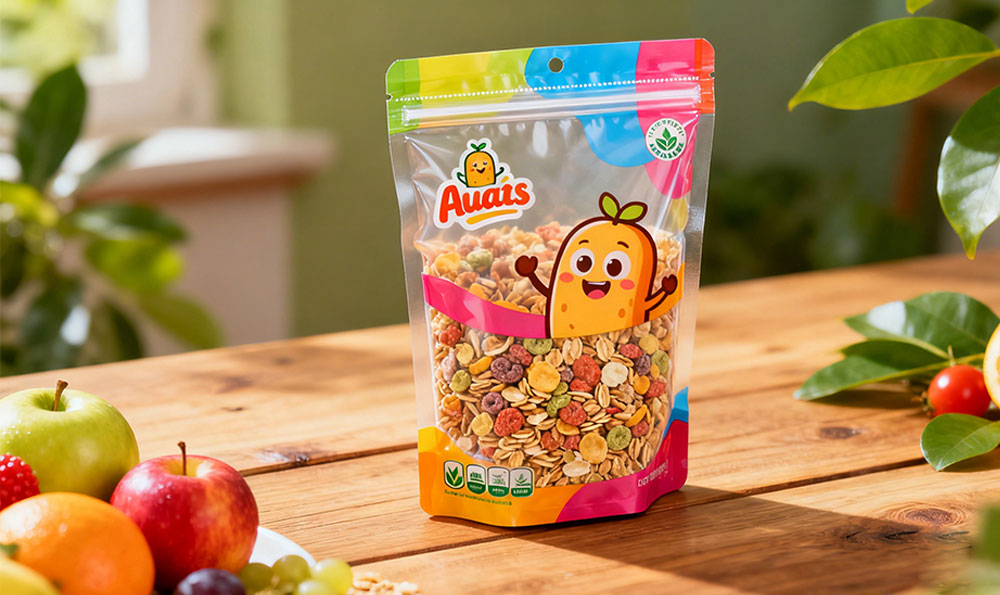 Sustainable Cereal Packaging Экологичная упаковка круп