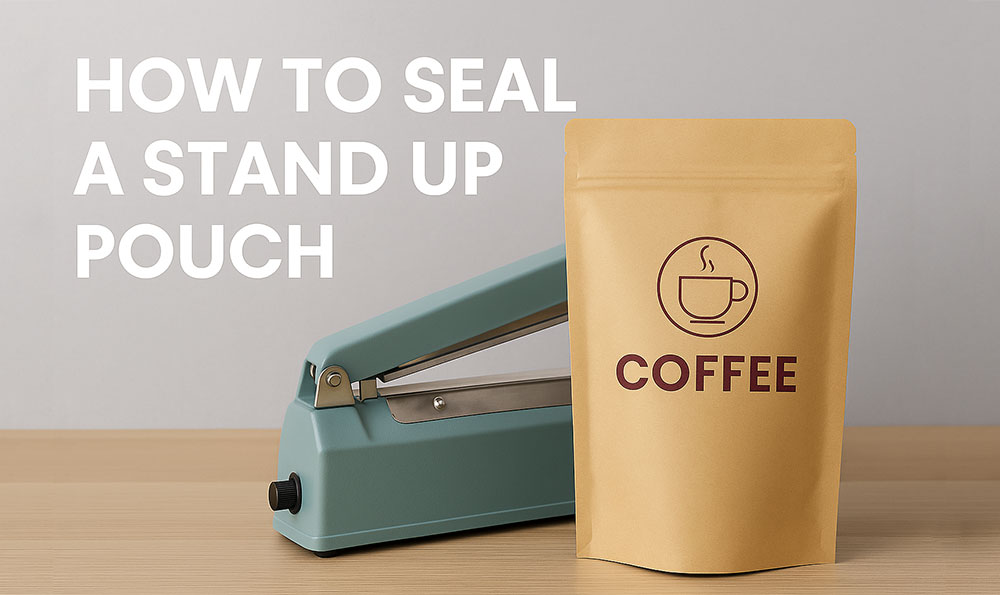 how to seal a stand up pouch как запечатать стоячий пакет