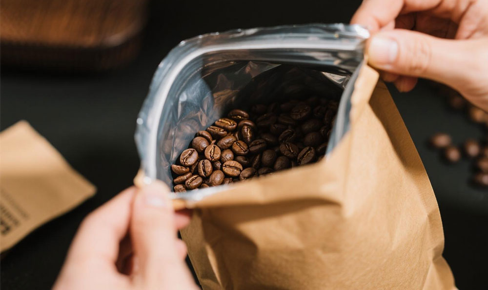 laminated coffee bag ламинированная сумка кофе