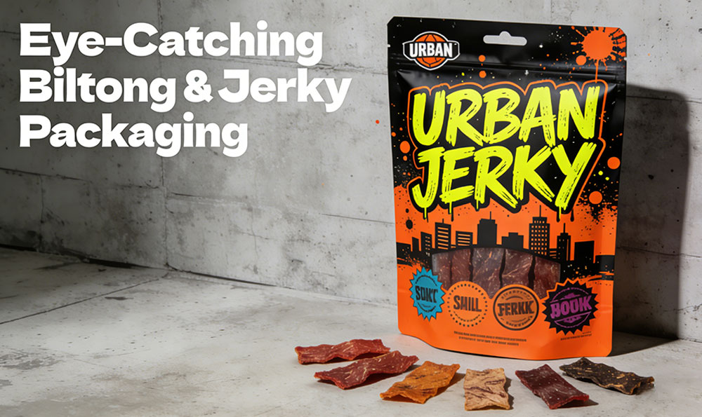 custom jerky packaging индивидуальная упаковка для вяленого мяса