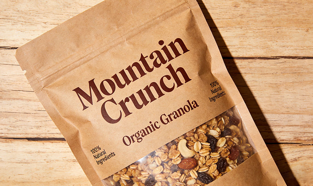 kraft paper granola bags пакеты для гранолы из крафт-бумаги