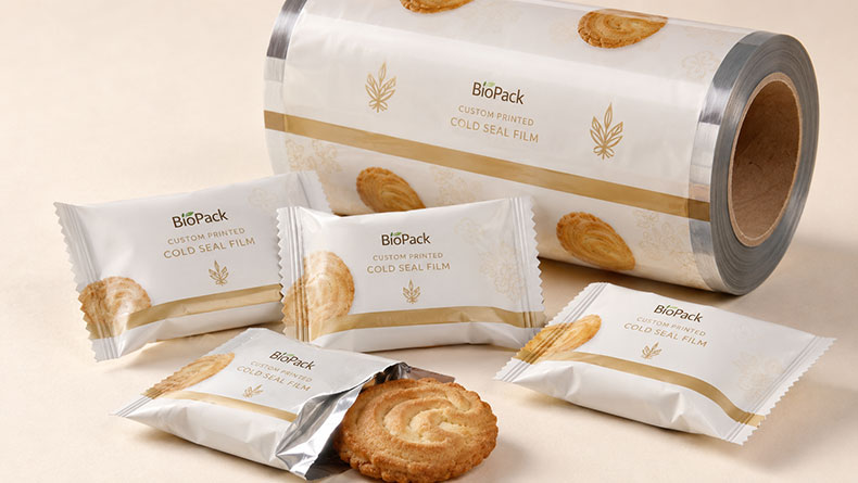 cold seal wrapping bags for cookies пакеты для печенья с холодной сваркой