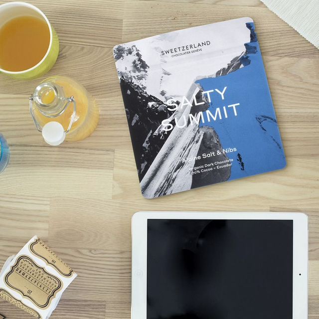 Сертифицированная компостируемая пленка тепловая уплотнение маленькие трюфели с крафтом.