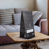Настраиваемая полностью компостируемая передняя застежка -молния Kraft Black Coffee Sacds с клапаном