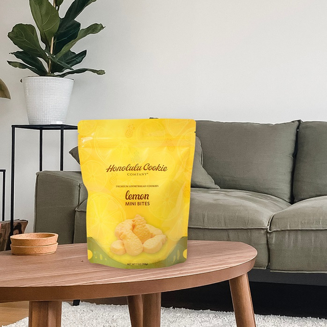 На молнии дешевые экологически чистые пластиковые печенья с фольгой