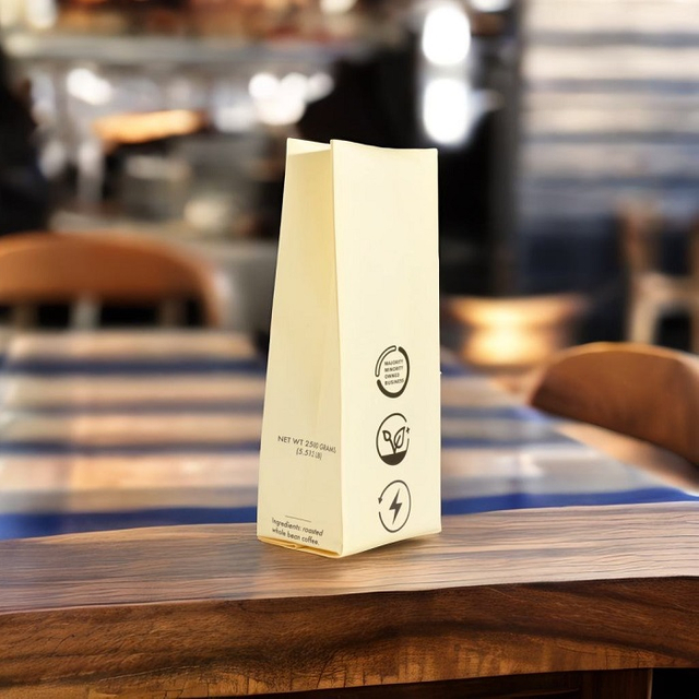 Лучшее место ультрафиолетовое дизайн логотипа 250 грамм синий PCR-PE коробка нижняя кофей