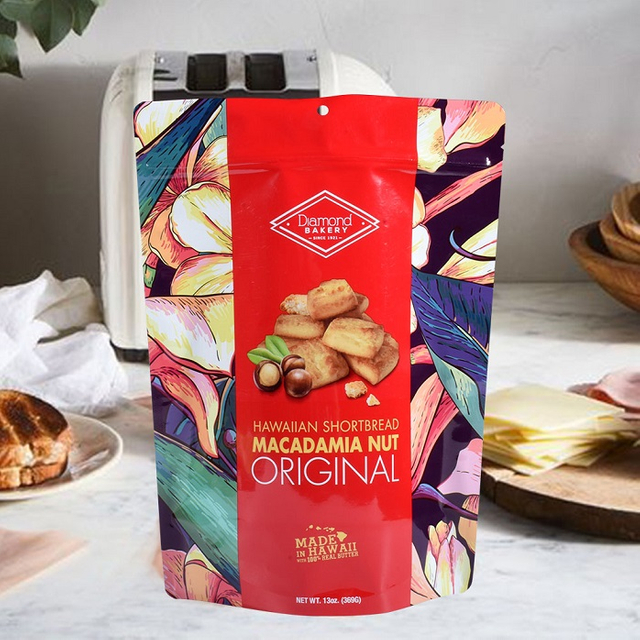 Экологичный дизайн логотипа настраиваемые запечатываемые пластиковые пластиковые пакеты с печеньем Ziplock