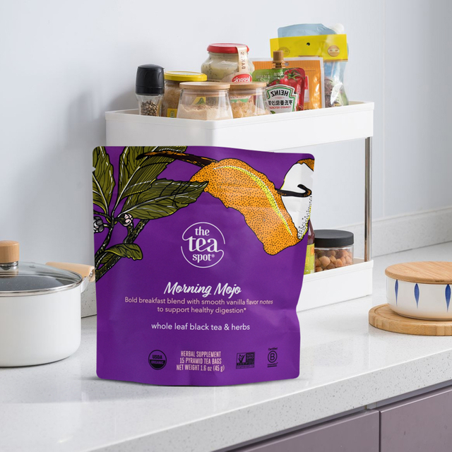 Органические компост -куркуйные чайные пакеты