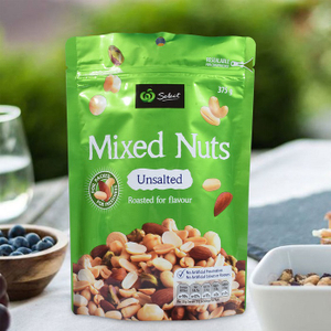 Пользовательская печать уменьшить углеродное след в переработке Mylar Foil Пластиковая упаковка орех кешью.