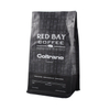 Настраиваемая полностью компостируемая передняя застежка -молния Kraft Black Coffee Sacds с клапаном