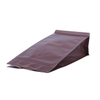 Ламинированная ламинированная запечатываемая верхняя Zip 500G Brown Quad Seal Coffee Bag для кофе Roasters