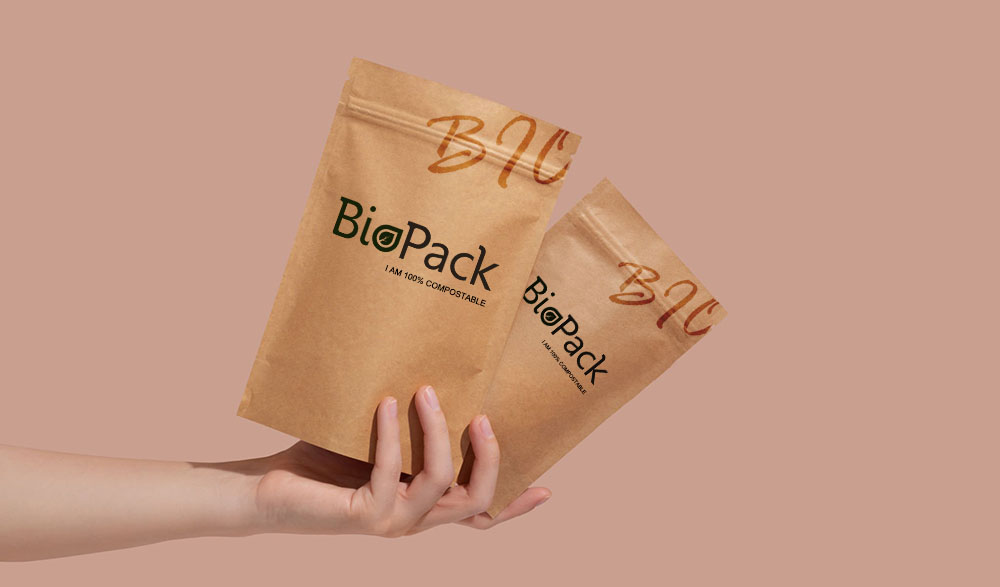 100 компостируемый мешочек