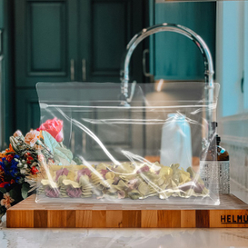 Bolsa de asmalaje переработанные объемные кошачьи кошачьи пакеты с плоскими плоскими дни