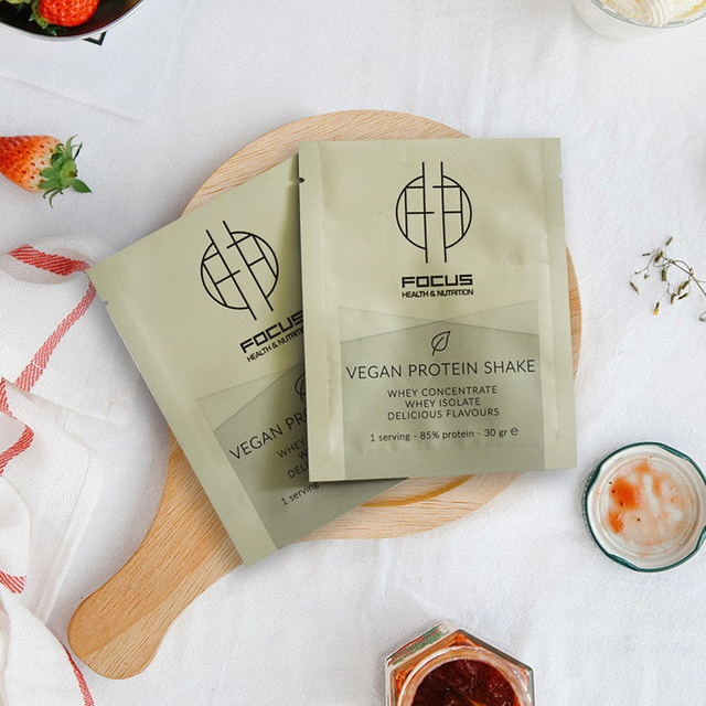 Компостируемый пакетик витаминов на заказ