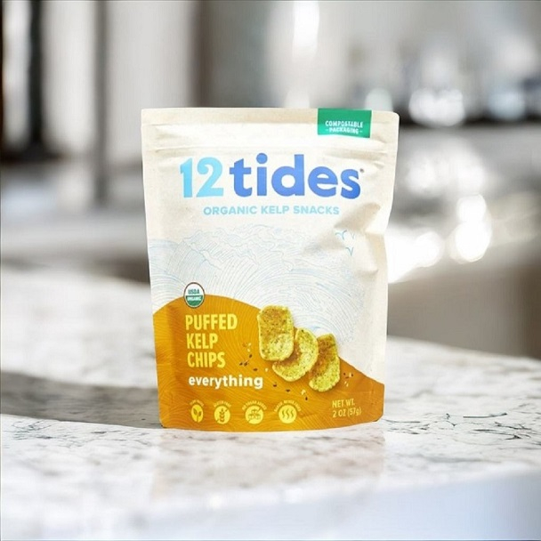 Оптовые матовые матовые компостируемые настраиваемые настраиваемые настраиваемые мешочки для органических закусок водорослей