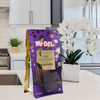 Захватываемое на молнии болзаса Doypack Home Compostable Пустое синее 2 унции мини -чипсы.