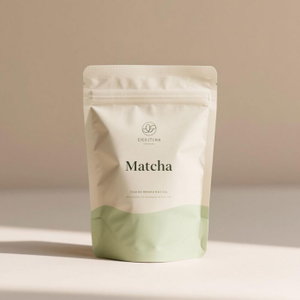 Индивидуальные лучшие органические пакетики с зеленым чаем Matcha