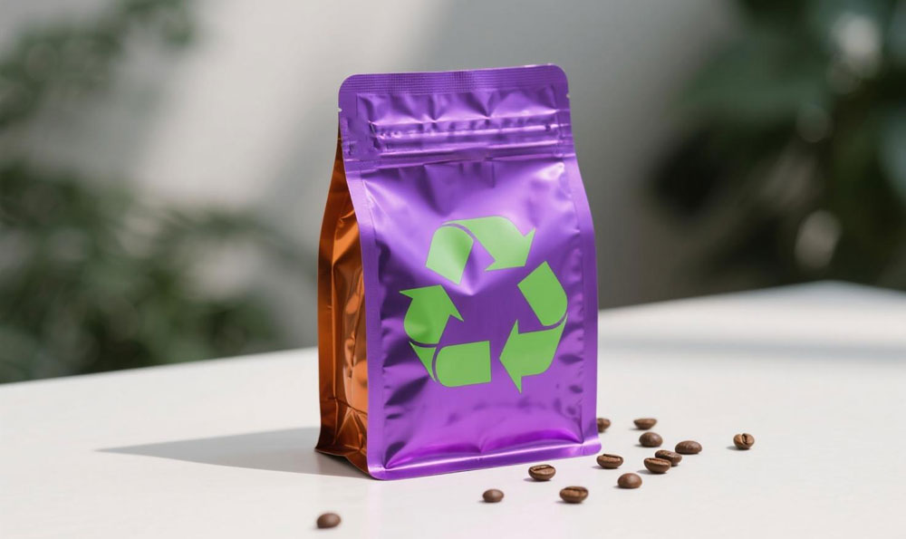 Сумка для кофе фольги