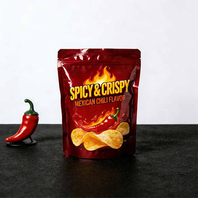 Компостируемые пакеты для картофельных чипсов на заказ