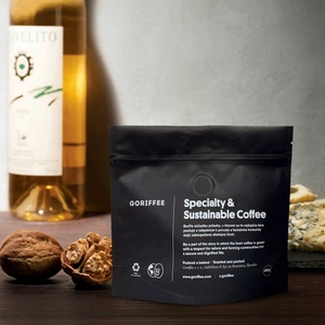 Устойчивая упаковка переработка PE 4 Stand Up Coffee Bag 250g