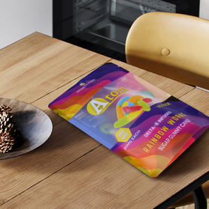 Пользовательские печатные матовые биоразлагаемые сумки для упаковки для упаковки