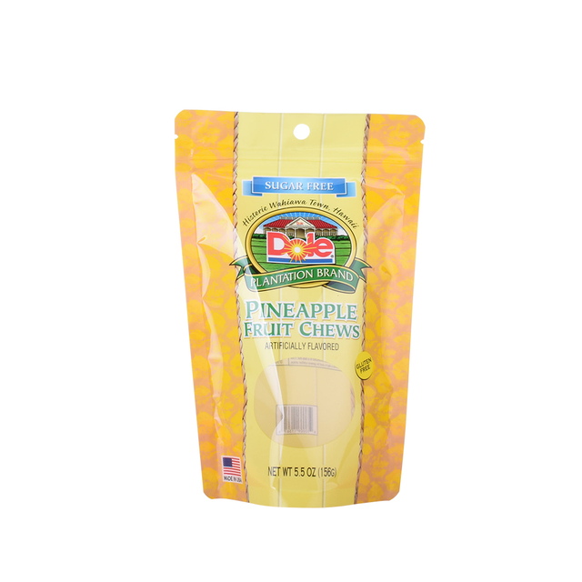 Оптовая пост потребительская переработана (ПЦР) встать на сушеные фрукты сумки