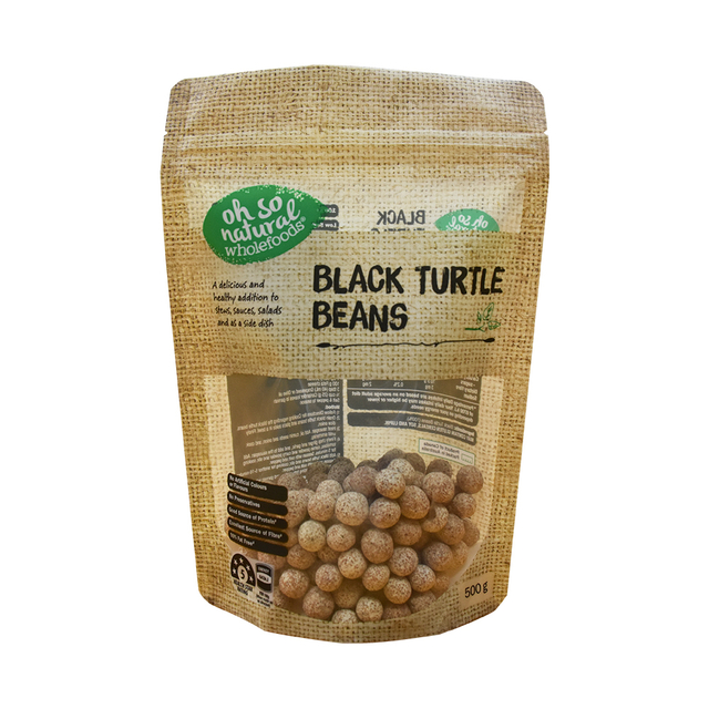 Экологически чистая сумка для веганской еды с прозрачным окном