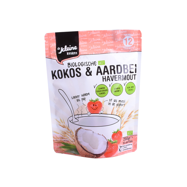 Встаньте мешочки для печати компостируемые овсяные пакеты