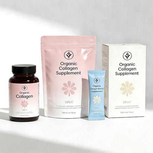 Перерабатываемая или компостируемая коллагеновая упаковка: что лучше для вашего бренда пищевых добавок?