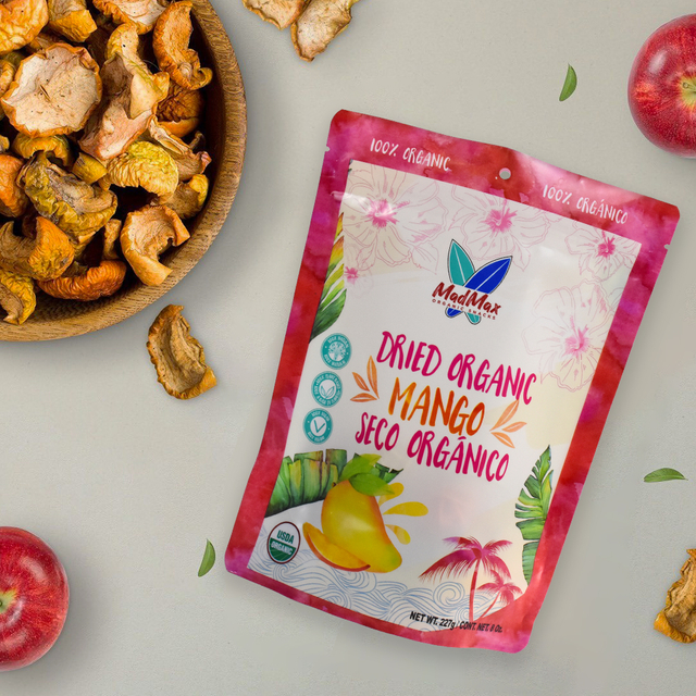 Органическая высушенная упаковка фруктов