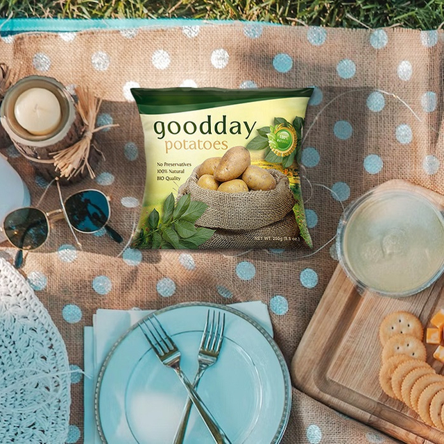 Пользовательские печатные герметичные запечатанные запечатанные компостируемые пленки чипсы из тортильи отдельные сумки