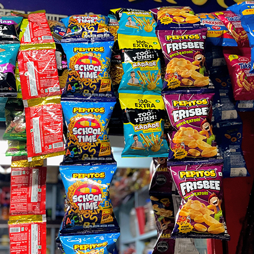 мешки с картофельными чипами маленькие