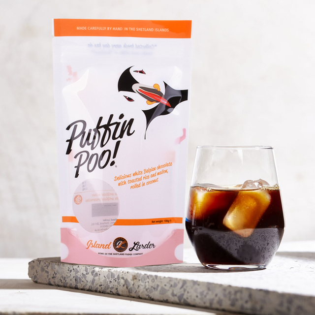 Сумка для смешанных чипсов из белого шоколада в переработке