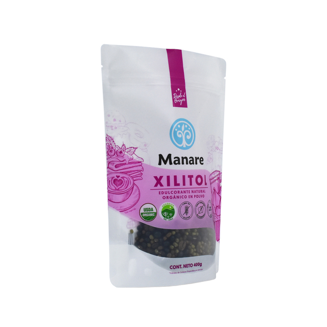 Матовая отделка ziplock top recyclable Zipper Moades для упаковки приправы XITOL