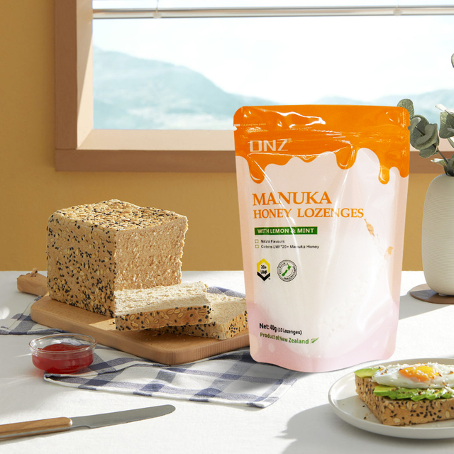 Материал PLA Компостируемые органические мунчики сумки Ziplock Zipper Self Seel