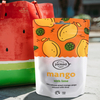 Eco Recyclable Stand Up сухожилие, запечатываемые манго, мешки на молнии