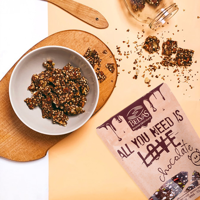 Биоразлагаемая кафф -бумага Шоколадная сумка для шоколада