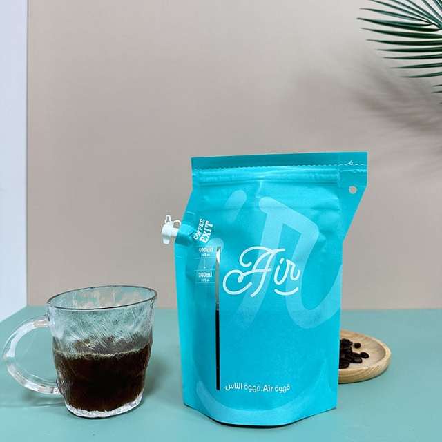 Vitop Valve Custom Stand Up Cold Brew Coffee Mockes