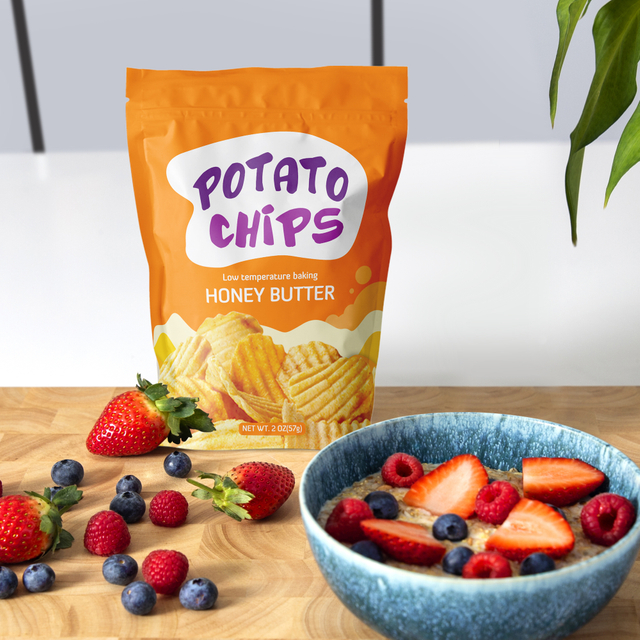 Mate Printed Matte Stand Up Color Mouct Eveneration Packaging для еды