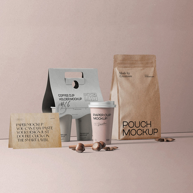 Пользовательские пустые одноразовые кофейные чашки биоразлагаемая упаковка кофейного кофе для оптом