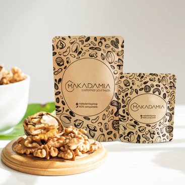 Биографические пакеты с переработкой орехов