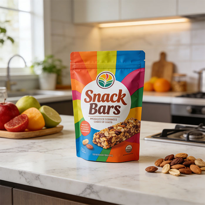 Биоразлагаемая упаковка органических хрустящих закусок