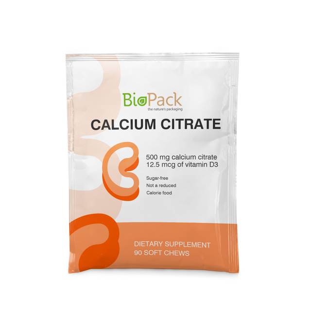 Компостируемый крафт плоский тепловой