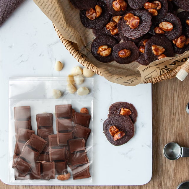 Пользовательский печатный биоразлагаемый плоский мешочек для шоколада