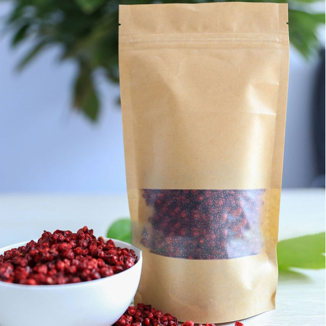 Ламинированные запечатываемые Ziplock Recycled Paper Spice упаковочные сумки для приготовления