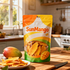 Переработанный полиэтиленовый пакет Органическая упаковка сублимированных фруктов