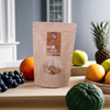 Дешевая переработка настраиваемой застежки -молнии Kraft Food Bags с логотипом для печенья пекарня