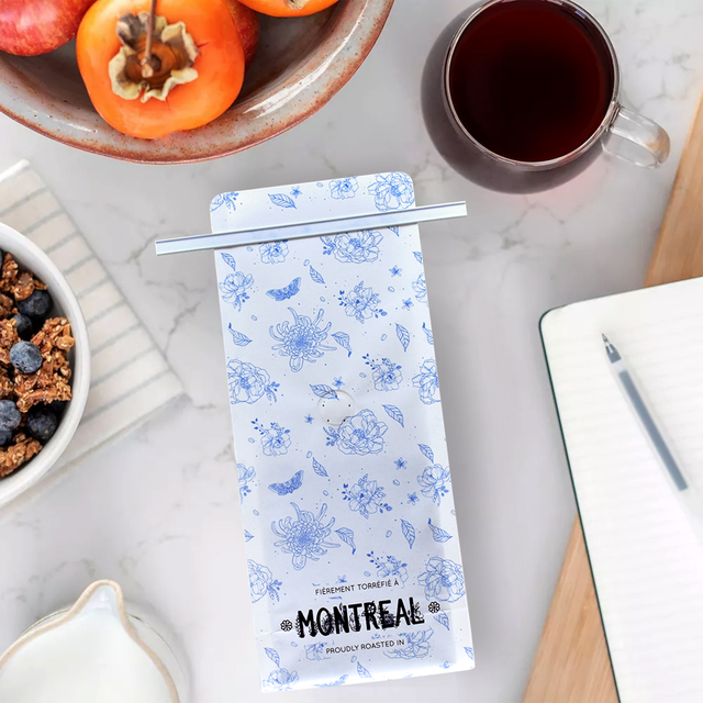 Биоразлагаемые пакетные сумки для кофе