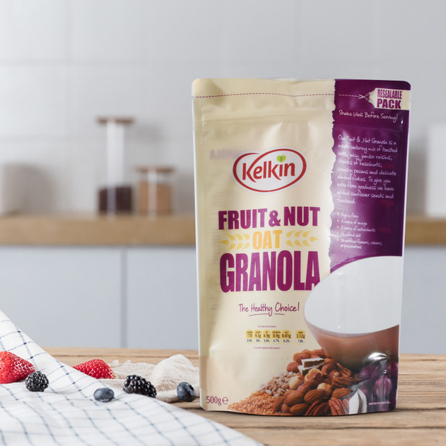 Eco Food Snack Scipper Stand Up Mudebaging Biodegabing Food Sacds с окном