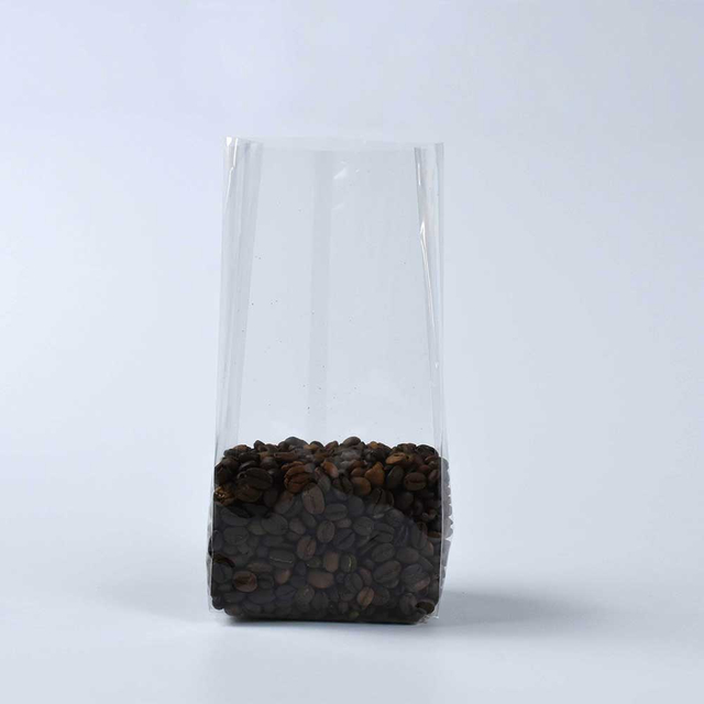 Пищевая безопасная материал Высокая ясность плоское дно Гуссет Органические засахаренные орехи Сумка